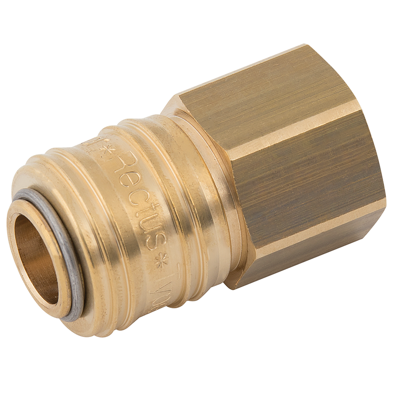 BSPP FEM  COUPLING BRASS