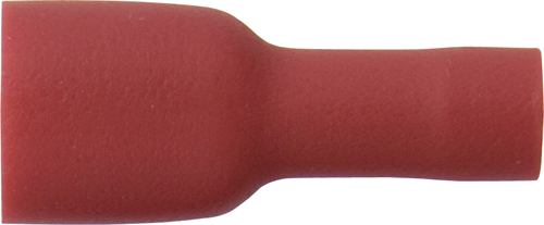 Red Insulated Push-on Females 6.3mm