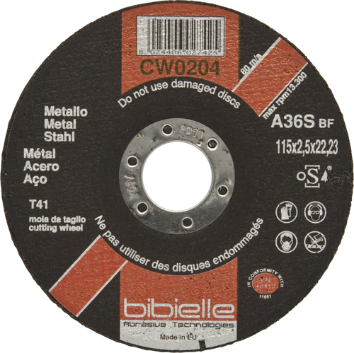 BIBIELLE Cutting Discs Flat 230 x 2.5