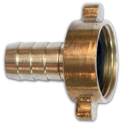 Brass Claw Fittings Tap Cap & Tail 1" BSP x 1/2"