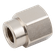 M5   X 1/8 BSPP FEM SOCKET BRASS NICKEL