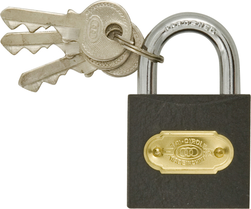 Padlocks Steel/Brass Std Shackle 63mm