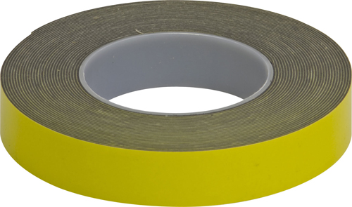 D/Sided Adhv Foam Tape Yellow 50mm x5m