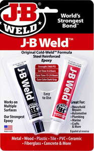 JB Weld Adhesive Weld 2 x 28g Tubes