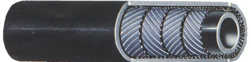 Air Line Hose Black 6mm 1/4" id