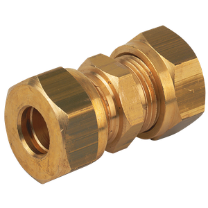 OD EQUAL BRASS COUPLING