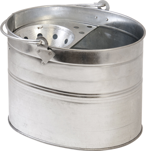 Mop Bucket c/w Wringing Cone Galvanised