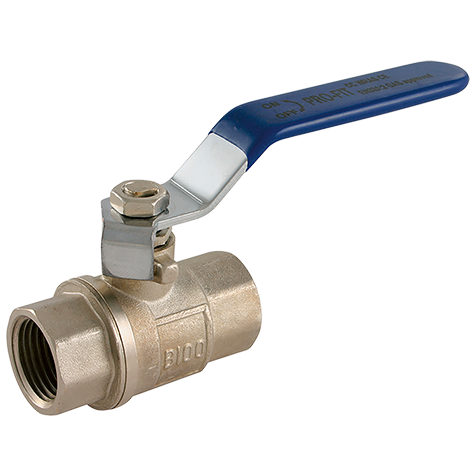 BSPP PROFIT BALLVALVE BLUE HANDLE