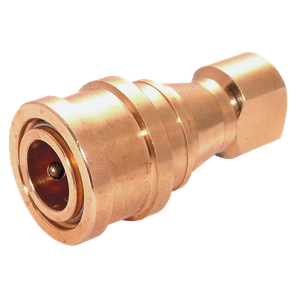 BSP FEM ISO-B BRASS COUPLING