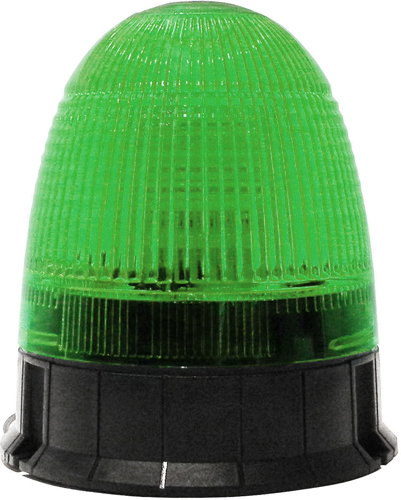 Beacon LED Rotating 3 Point Green