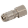 M5 METRIC FEM  COUPLING BRASS NICKEL