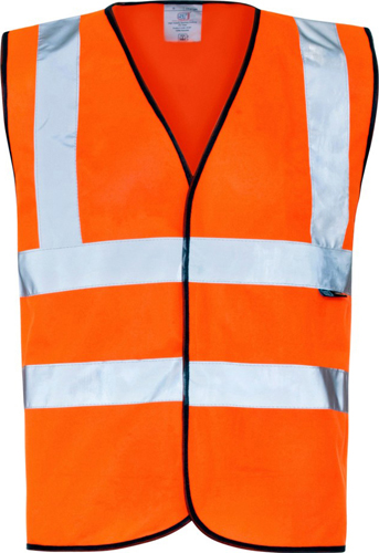 Hi-Vis Orange Vest - L