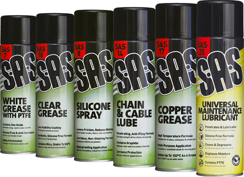 S.A.S Assorted Pack - Lubricants 500ml - Multipack