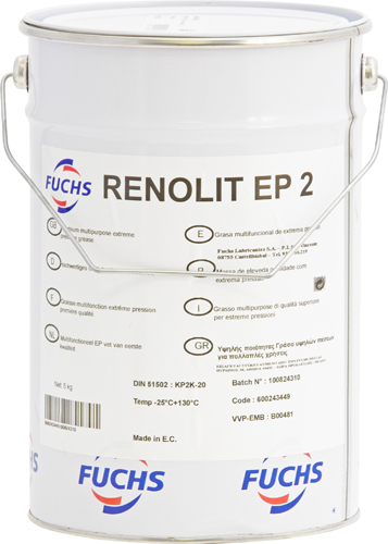 RENOLIT EP2 Lithium Grease 5kg tub