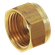 1/2 OD COMPRESSION NUT BRASS