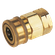 3/4 BSP FEM COUPLING BRASS NITRILE SEAL