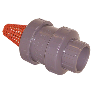 UPVC FOOTVALVE STRAINER  EPDM