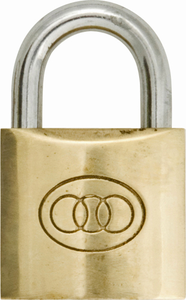 Padlocks Brass Standard Shackle 63mm