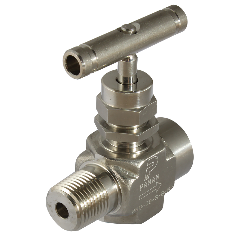 NPTF M/F 6000PSI 316SS NEEDLE VALVE