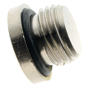 BSPP MALE O-RING BLANK PLUG