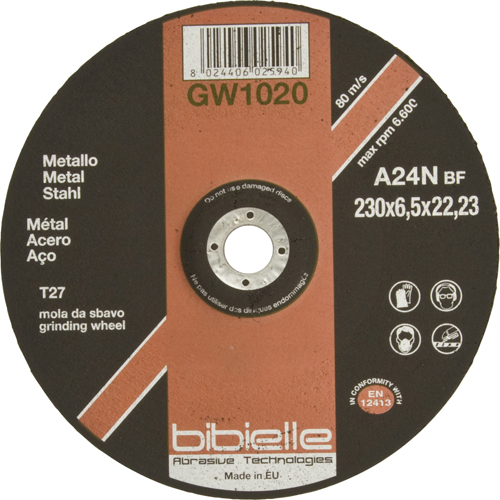 BIBIELLE Grinding Discs178 x 6.5