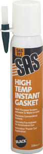 S.A.S High Temperature Gasket Black 200ml