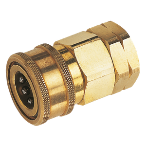 BSP FEM COUPLING BRASS NITRILE SEAL