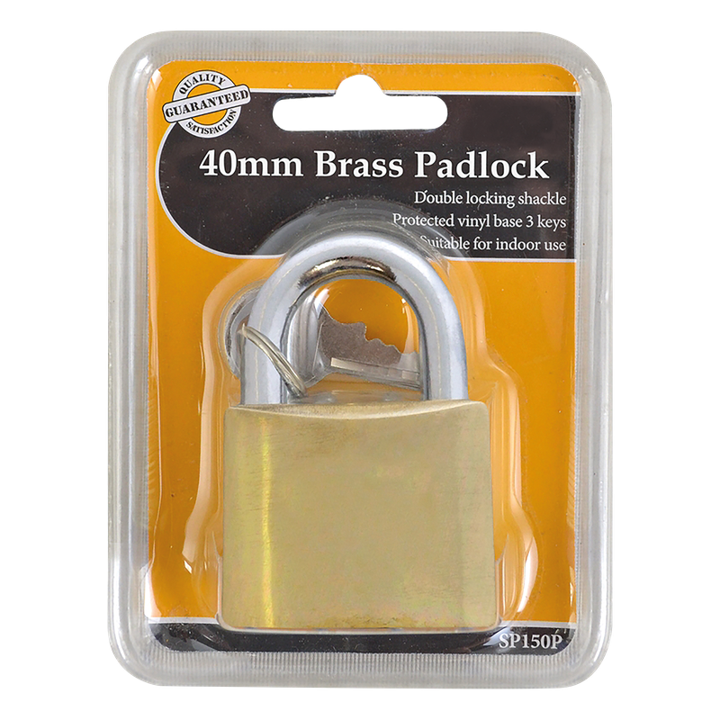 HEAVY BRASS PADLOCK