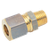 10MM OD X 1/2 BSPT MALE BRASS ADAPTOR