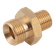 BSPP 1/4 MXM 1/2 BSPT BRASS REDUCER