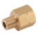 NPT 1/4 MXF NPS 1/2 BRASS REDUCER