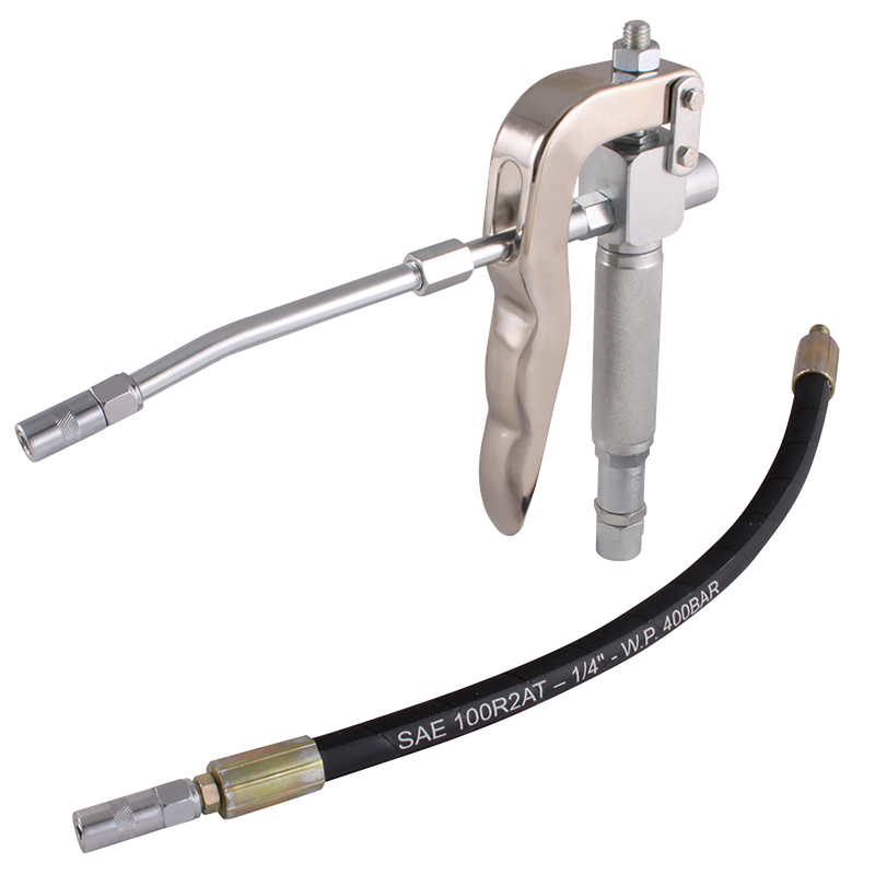 GREASE CONTROL GUN C/W STRAIGHT SWIVEL