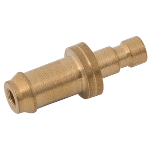 03MM  HOSETAIL PLUG BRASS UNPLATED