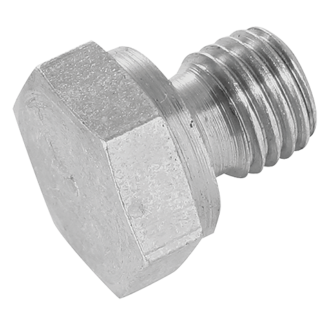 X 1.0MM METRIC SOLID STEEL PLUG