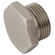 HEXAGONAL SOLID PLUG BSPP BSPP MALE  1/8