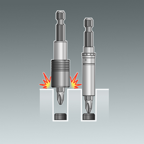 KS 1/4" Auto-Slimlock Bit Holder