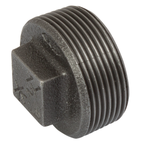 (BS FIG147) BSPT HOLLOW PLUG BLK