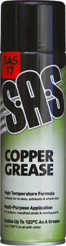 S.A.S Copper Grease 500ml - Multipack