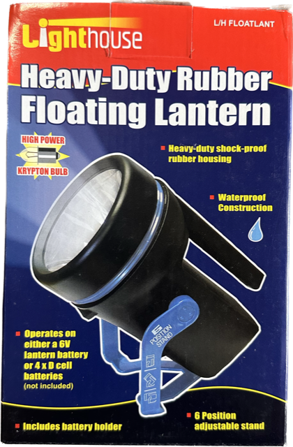 Heavy Duty Rubber Floating Lantern - 40 Lumens