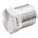 1/16 NPT MALE 316 PIPE PLUG