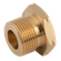 NPT 1.1/2 HOLLOW BRASS MALE PLUG