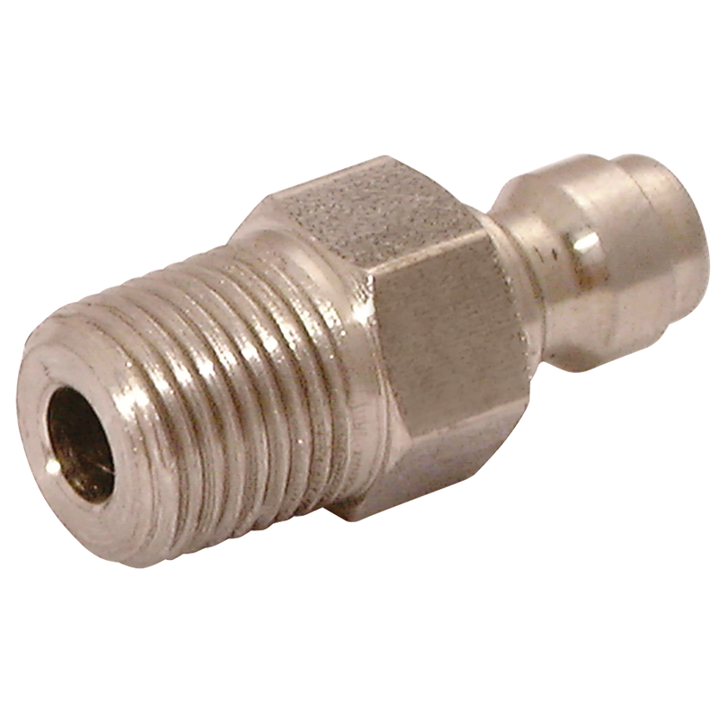 1/4 NPTF MALE PLUG ST.STEEL