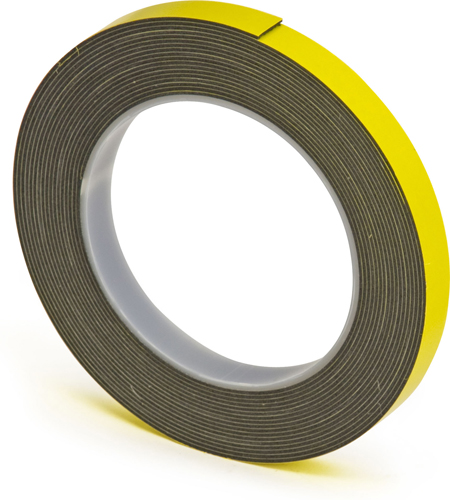 D/Sided Adhv Foam Tape Yellow 19mm x5m