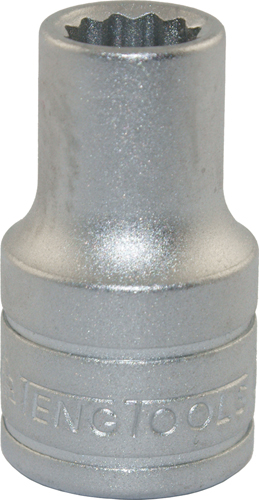 TENG 1/2 Dr Socket 12Pt Regular 8mm