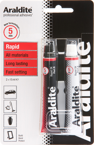 ARALDITE Rapid Adhesive 2x15ml Tubes