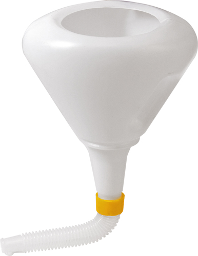 Funnel Polythene w/Spout+Filter 23cm