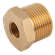 1/4 X 1/2 BSP/BSPT BRASS MALE/F BUSH