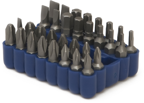 1/4 Hex Bits Set 33-pce