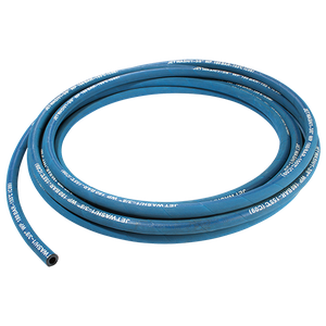 1/4 BLUE JETWASH HOSE - 1 WIRE  1MTR