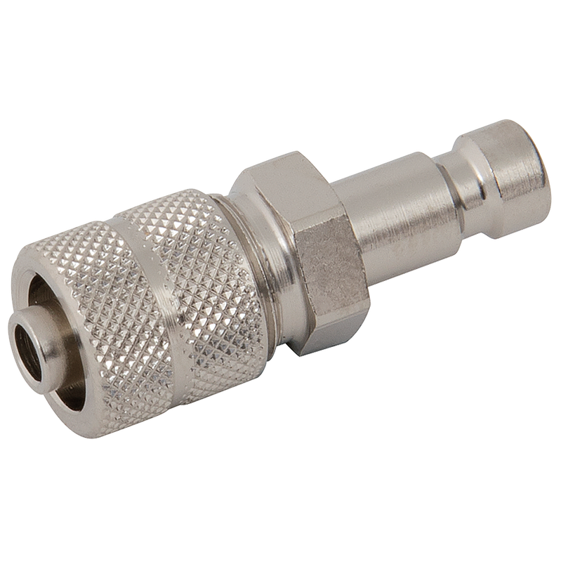 HOSE PLUG BRASS NICKEL